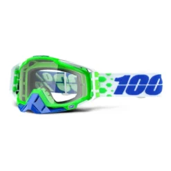 Masque 100% Racecraft Alchemy Vert écran Transparent