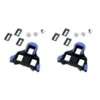 Cales Shimano SM-SH12 2 Degrés Pivot Avant-centre Bleu (PAIRE)