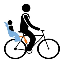 Siège Porte-bébé Thule Yepp Maxi Seatpost Bleu Océan -Vélos Équipements Magasin TH 12020253 5