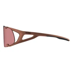 Lunettes Alpina Hawkeye Q-Lite Marron Clair Avec Verres Rouge Clair -Vélos Équipements Magasin an 8691051 003