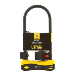 Antivol Auvray U Titan 165x320 Noir Jaune