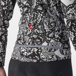 Veste Castelli Unlimited Perfetto RoS 2 GORE-TEX INFINIUM™ Noir Blanc Femme -Vélos Équipements Magasin ca 4522537 101 003