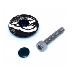 Bouchons De Guidon Cinelli Bolt Noir Blanc