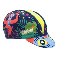 Casquette Cinelli Lida Ziruffo Jungle Zen Bleu Multicolore