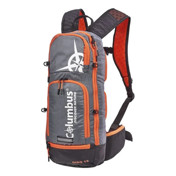 Sac à Dos Columbus Outdoor Giro 12L Gris Orange 1 Sac à Dos Columbus Outdoor Giro 12L Gris Orange