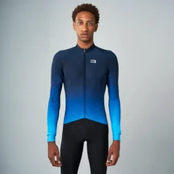 Maillot Finisseur Core Thermal Gradient Manche Longue Bleu -Vélos Équipements Magasin fns c133fw2107 03 660