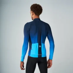 Maillot Finisseur Core Thermal Gradient Manche Longue Bleu -Vélos Équipements Magasin fns c133fw2107 03 663