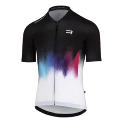 Maillot Finisseur Core Flames Manche Courte Blanc Noir
