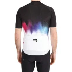 Maillot Finisseur Core Flames Manche Courte Blanc Noir -Vélos Équipements Magasin fns c133ss2016 01 152