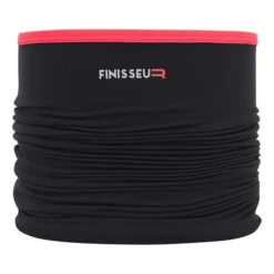 Tour De Cou Finisseur Thermal Noir Rouge Saumon