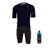 Équipement Finisseur Pro Race Signature 2 Bleu Marine Noir + Lessive DPV Apparel Care 750 Ml
