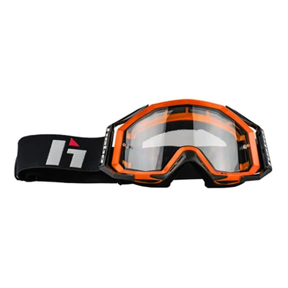 Masque Hebo Quantum II Orange Avec Verre Transparent 1 Masque Hebo Quantum II Orange Avec Verre Transparent