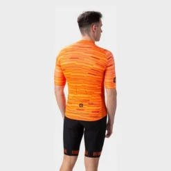 ALE Maillot Alé Solid Step Manche Courte Orange Fluo -Vélos Équipements Magasin l22194529 step jersey uomo 3