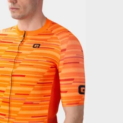 ALE Maillot Alé Solid Step Manche Courte Orange Fluo -Vélos Équipements Magasin l22194529 step jersey uomo 6