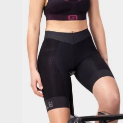 ALE Cuissard Sans Bretelles Alé R-EV1 Velocity HD Noir Femme -Vélos Équipements Magasin l22195401 velocity hd2 lady shorts 4