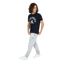 T-shirt Le Coq Sportif Bat Nº2 Manche Courte Noir Blanc -Vélos Équipements Magasin lc 2210557 004