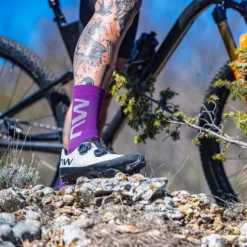 Chaussettes Northwave Extreme Air Lilas -Vélos Équipements Magasin nw c89222010 71 006