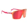Lunettes Rudy Project Spinshield Orange Rose Avec Verres RP Optics Multilaser Rouge
