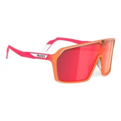 Lunettes Rudy Project Spinshield Orange Rose Avec Verres RP Optics Multilaser Rouge