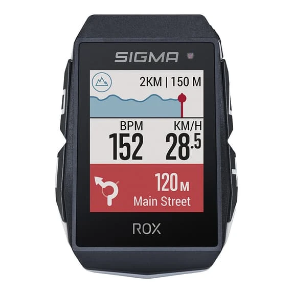 Compteur De Vélo Sigma ROX 11.1 Evo + HR Set Blanc 2 Compteur De Vélo Sigma ROX 11.1 Evo + HR Set Blanc – Image 2