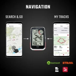 Compteur De Vélo Sigma ROX 4.0 + Capteur De Vitesse Et De Cadence Blanc -Vélos Équipements Magasin sg 1063 102 2