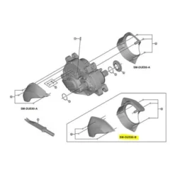 Boîtier De Transmission Shimano STEPS DUE80A