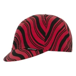 Casquette Santini Kinetic Rouge Noir