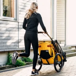 Remorque Thule Chariot Sport 2 Jaune -Vélos Équipements Magasin th10201024 003