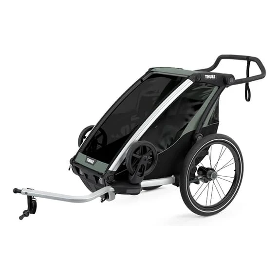 Remorque Thule Chariot Lite 1 Noir Gris 1 Remorque Thule Chariot Lite 1 Noir Gris