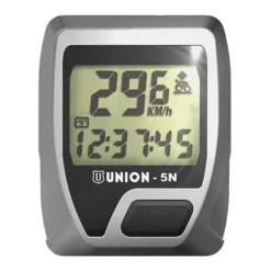 Compteur Kilométrique Union 5N Fonctions Noir Argent
