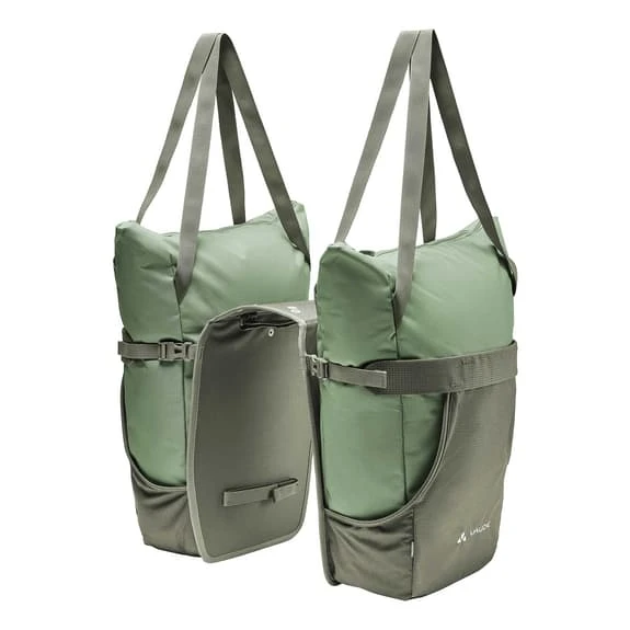 Sacoches Vaude TwinShopper 44L Vert Pâle 1 Sacoches Vaude TwinShopper 44L Vert Pâle