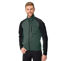 Veste Vaude Posta Softshell VI Vert Forêt Noir -Vélos Équipements Magasin vu 42466 151 003