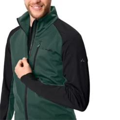 Veste Vaude Posta Softshell VI Vert Forêt Noir -Vélos Équipements Magasin vu 42466 151 005