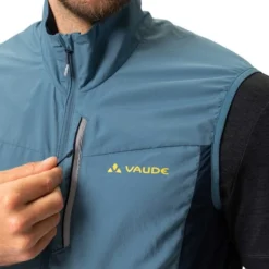 Gilet Coupe-vent Vaude Kuro Air Bleu Clair Mat -Vélos Équipements Magasin vu 43132 981 006