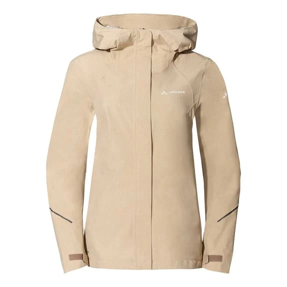 Veste Fine Imperméable Vaude Yaras V Beige Clair Femme 1 Veste Fine Imperméable Vaude Yaras V Beige Clair Femme