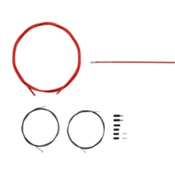 Kit Câble Et Gaine Dérailleur Shimano RS900 Optislick Rouge