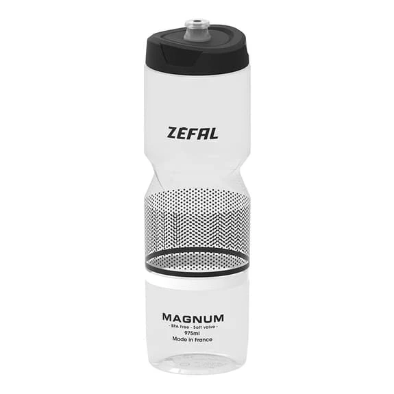 ZEFAL Bouteille Zéfal Magnum 975 Ml Blanc Noir 1 ZEFAL Bouteille Zéfal Magnum 975 Ml Blanc Noir